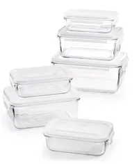 Martha Stewart Collection 12-Pc. Glass Storage Set | $84 $41.99 at Macy's