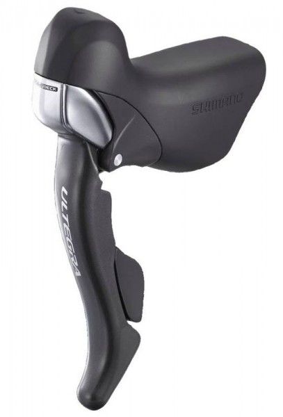 The Ultegra Dual Control leaver pivot has been relocated