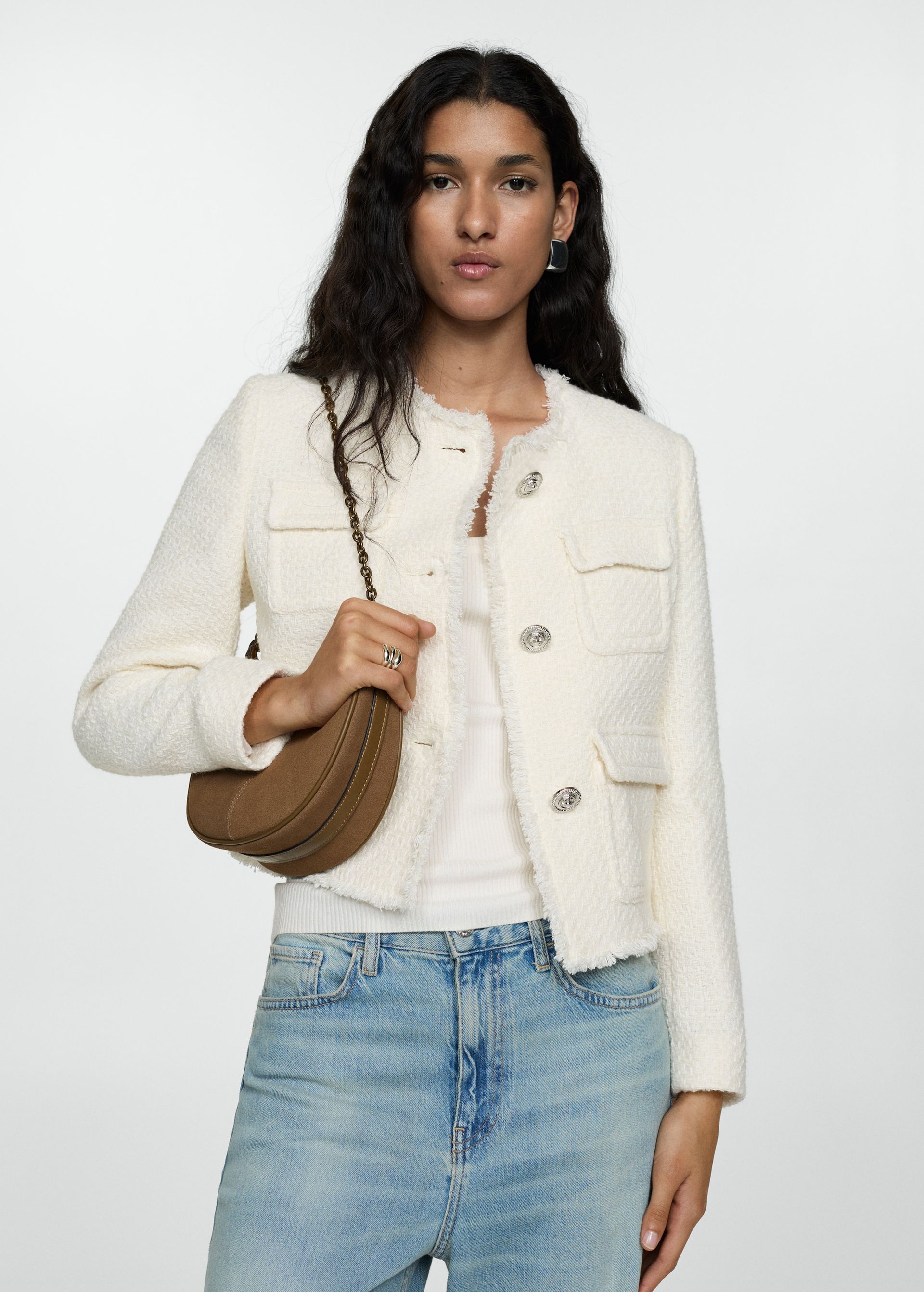 Pocket Tweed Jacket