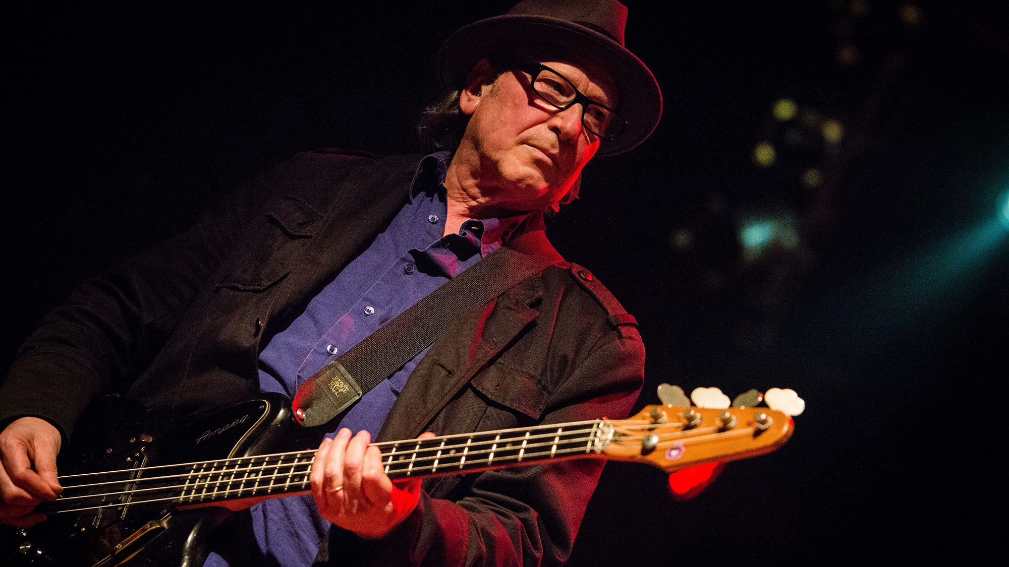 Fred Smith of the American rock band Television, performs live at Live Music Club Trezzo Sull'Adda