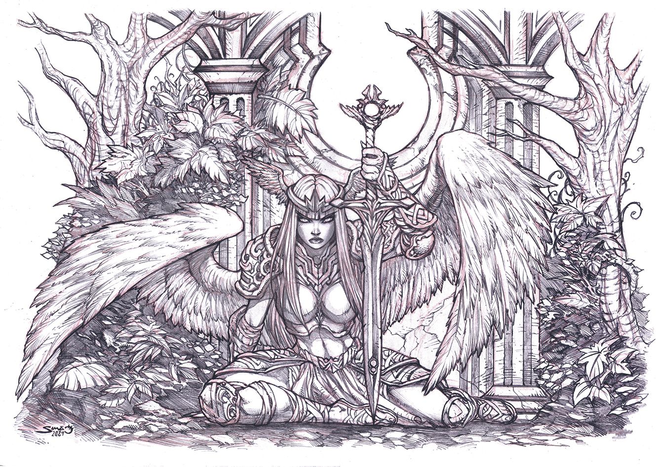 creativebloq.com - ImagineFX staff - This artist's epic pencil art has made him a rising star in indie comics
