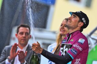 Mikel Landa on stage three of the 2016 Giro del Trentino