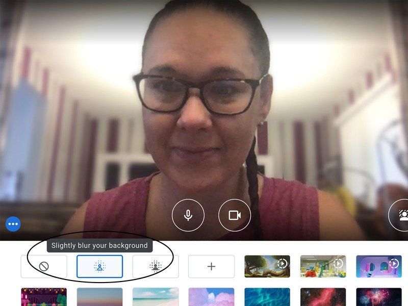 How to blur your background on a Google Meet call Android Central