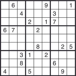 Sudoku puzzle