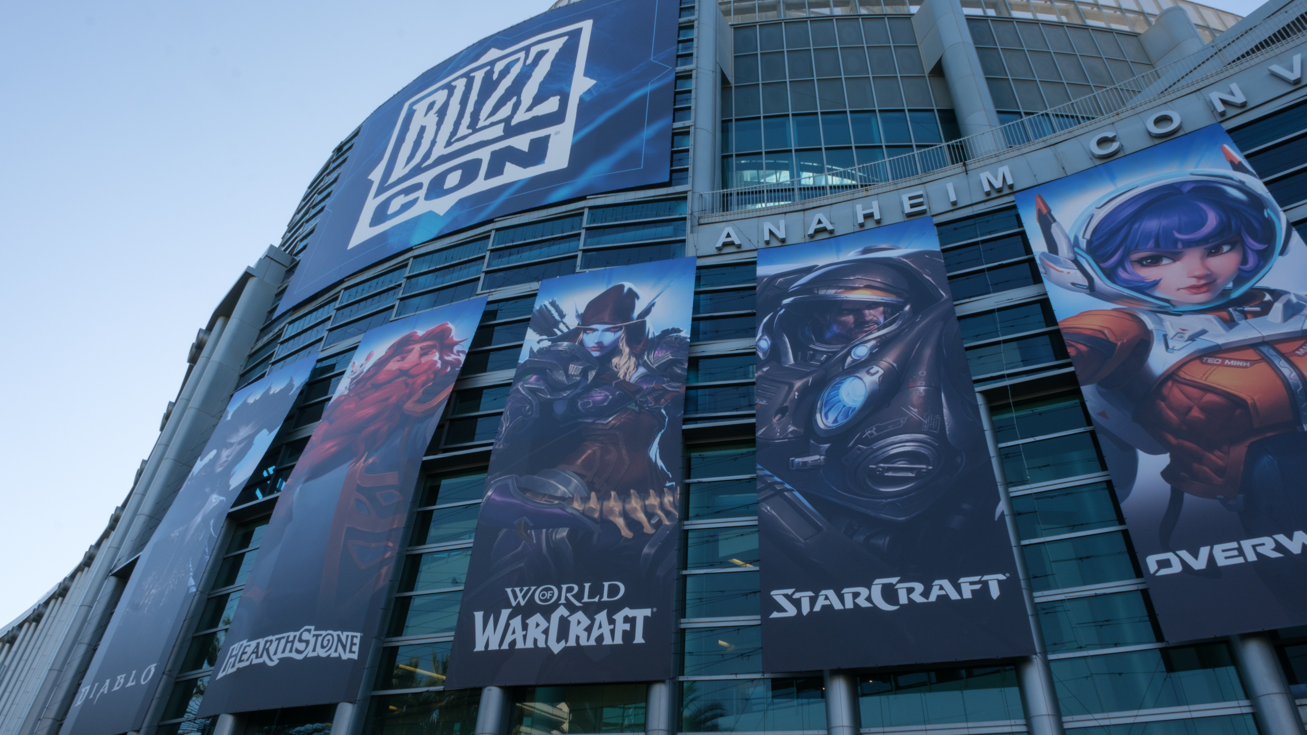 BlizzCon 2026 convention center exterior.