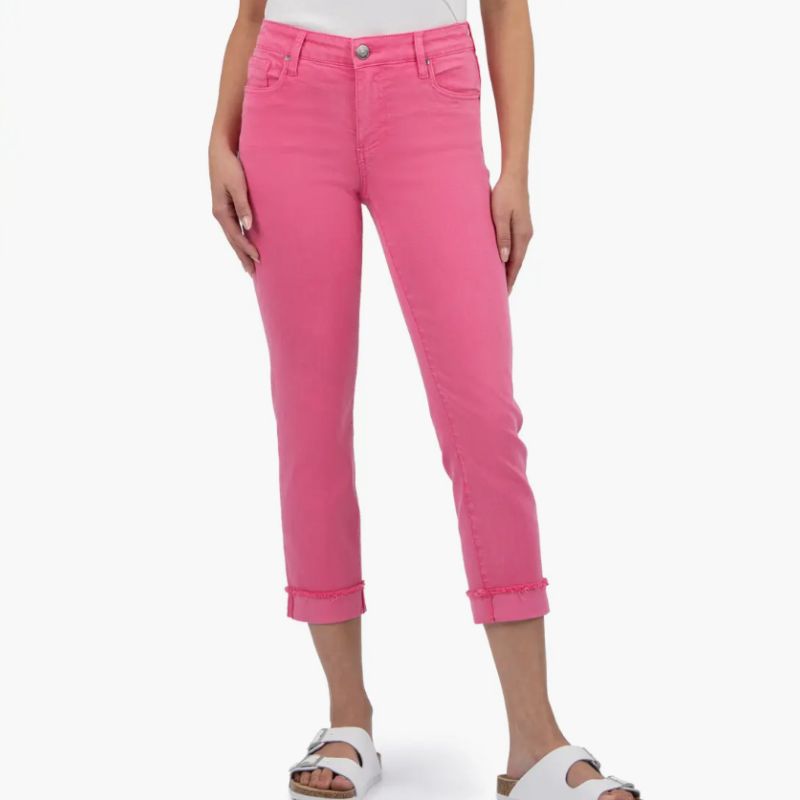 pink skinny jeans