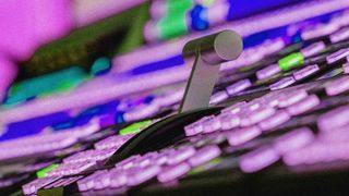 Stylized Close-Up of Production Switcher