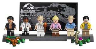 Lego Jurassic Park T-Rex rampage