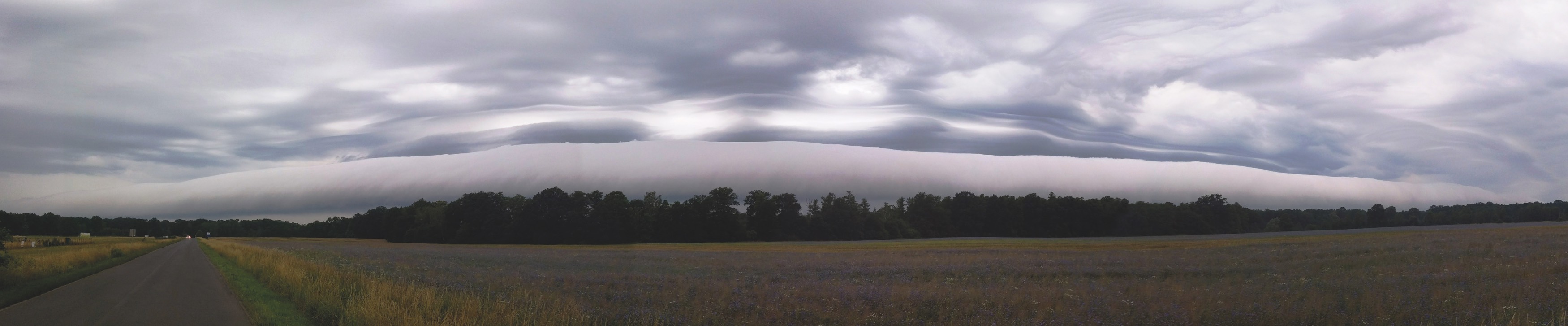 a roll cloud over Poland