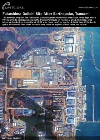 Timeline Events at Japan's Nuclear Reactors Live Science