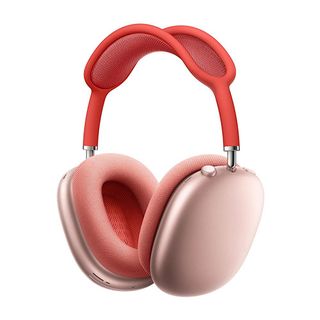 Apple AirPods Max headphones in pink