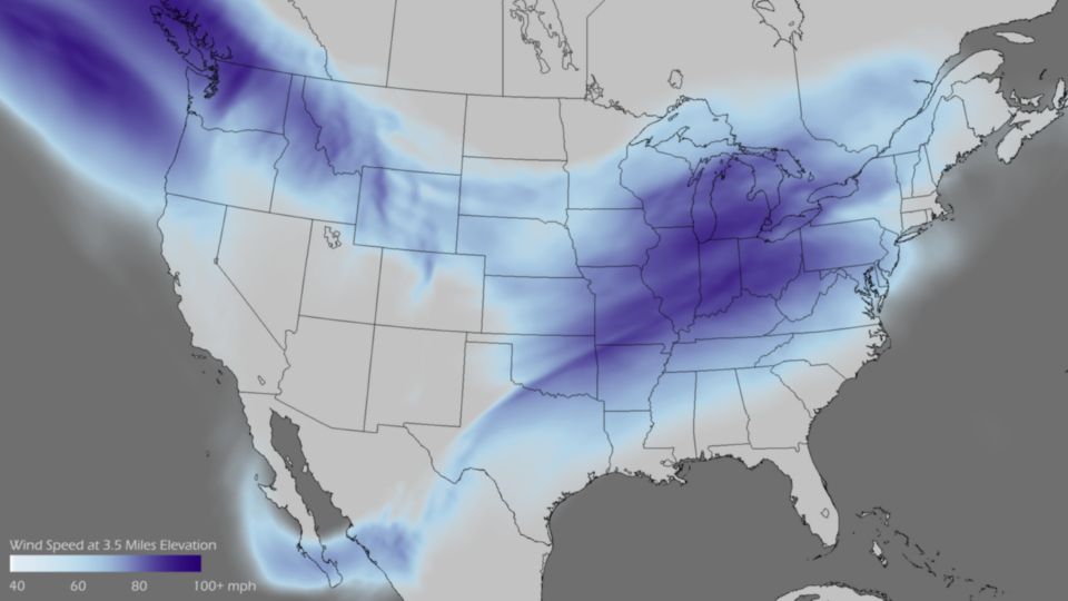 midwest split jet stream