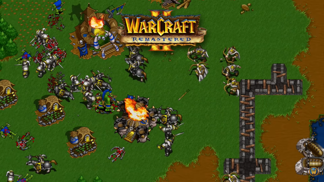 Los clásicos de estrategia en tiempo real Warcraft y Warcraft 2 remasterizan el lanzamiento sorpresa con "nuevos gráficos dibujados a mano" que puedes intercambiar dentro y fuera en tiempo real.