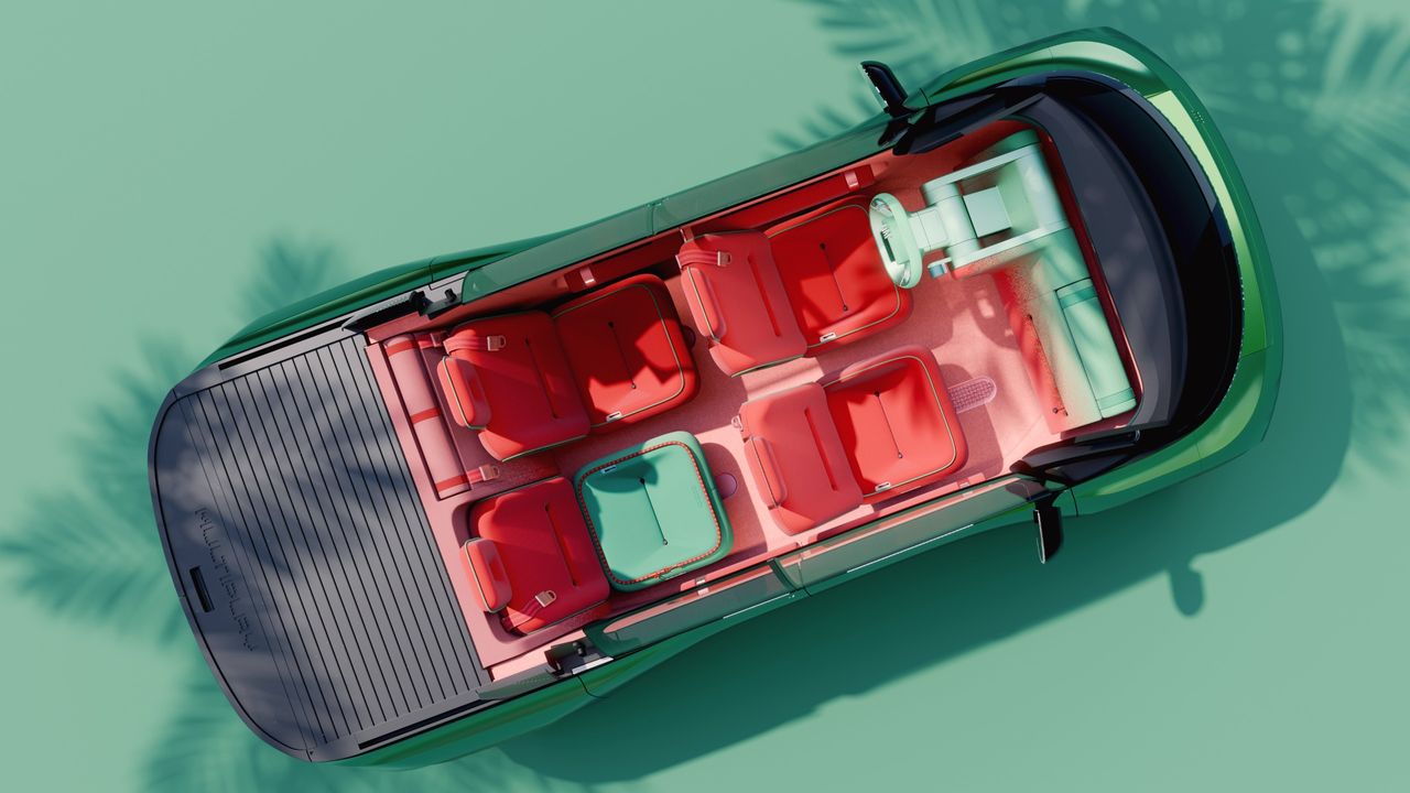 Different configurations in the Fiat Multiplay Concept