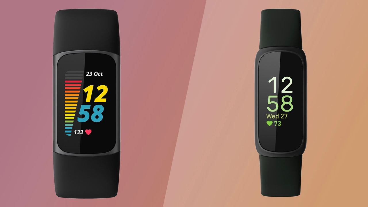 The Fitbit Charge 5 and Inspire 3