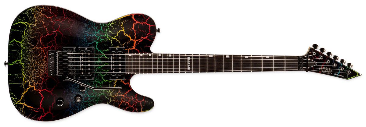 ESP LTD '87 Series Rainbow Crackle