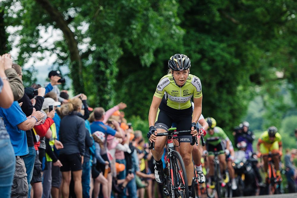 Jip van den Bos (Parkhotel Valkenburg) at Aviva Women's Tour 2016 - Stage 5.