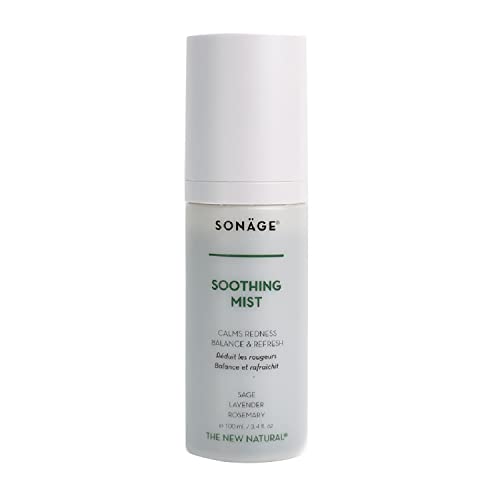 Sonage Soothing Mist: Alcohol-Free Calming Facial Spray | Reduces Pores & Soothes Redness, Ph Balancing