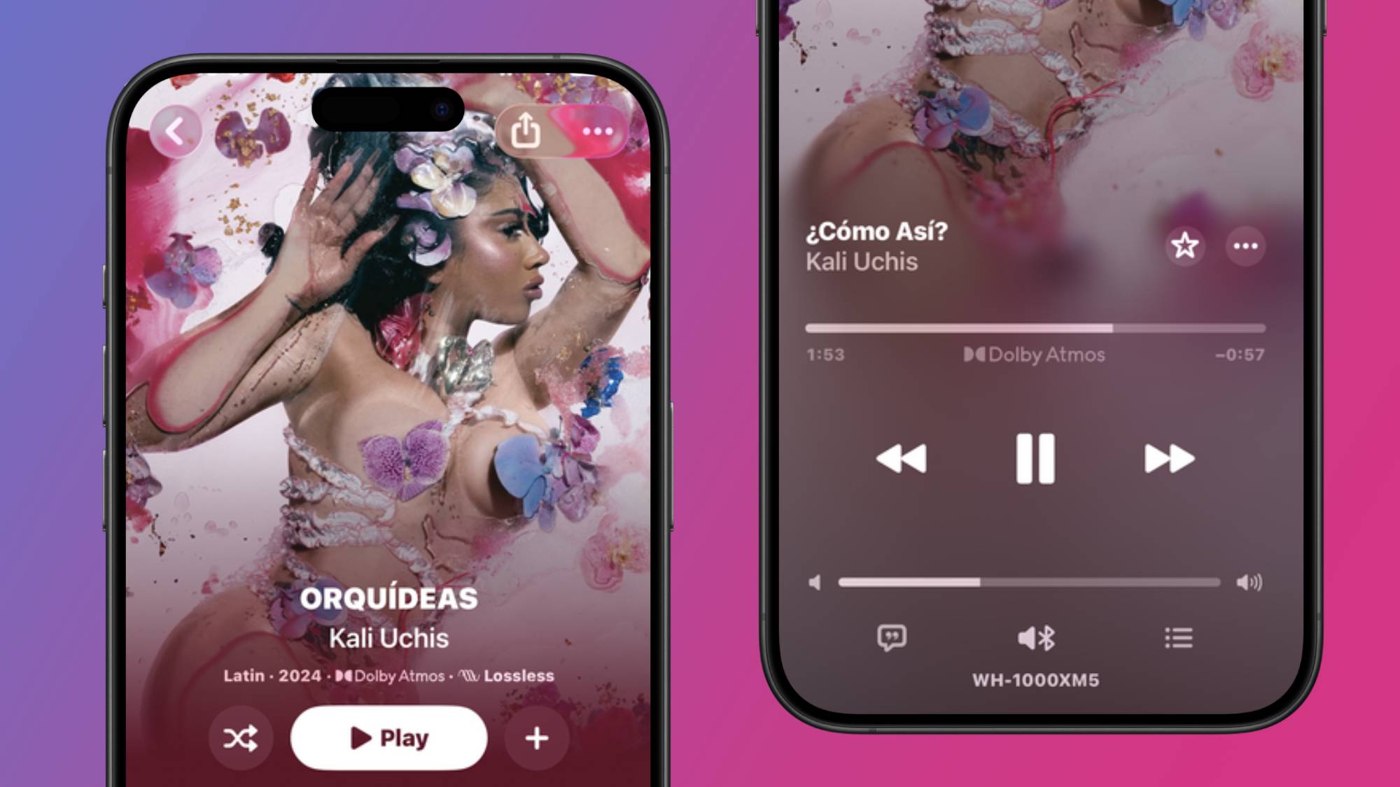 Kali Uchis' Orquideas in Apple Music