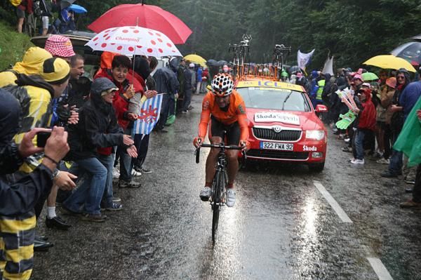Amets Txurruka was on the attack on stage 13.