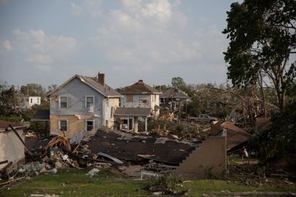 Dayton, Ohio after a tornado
