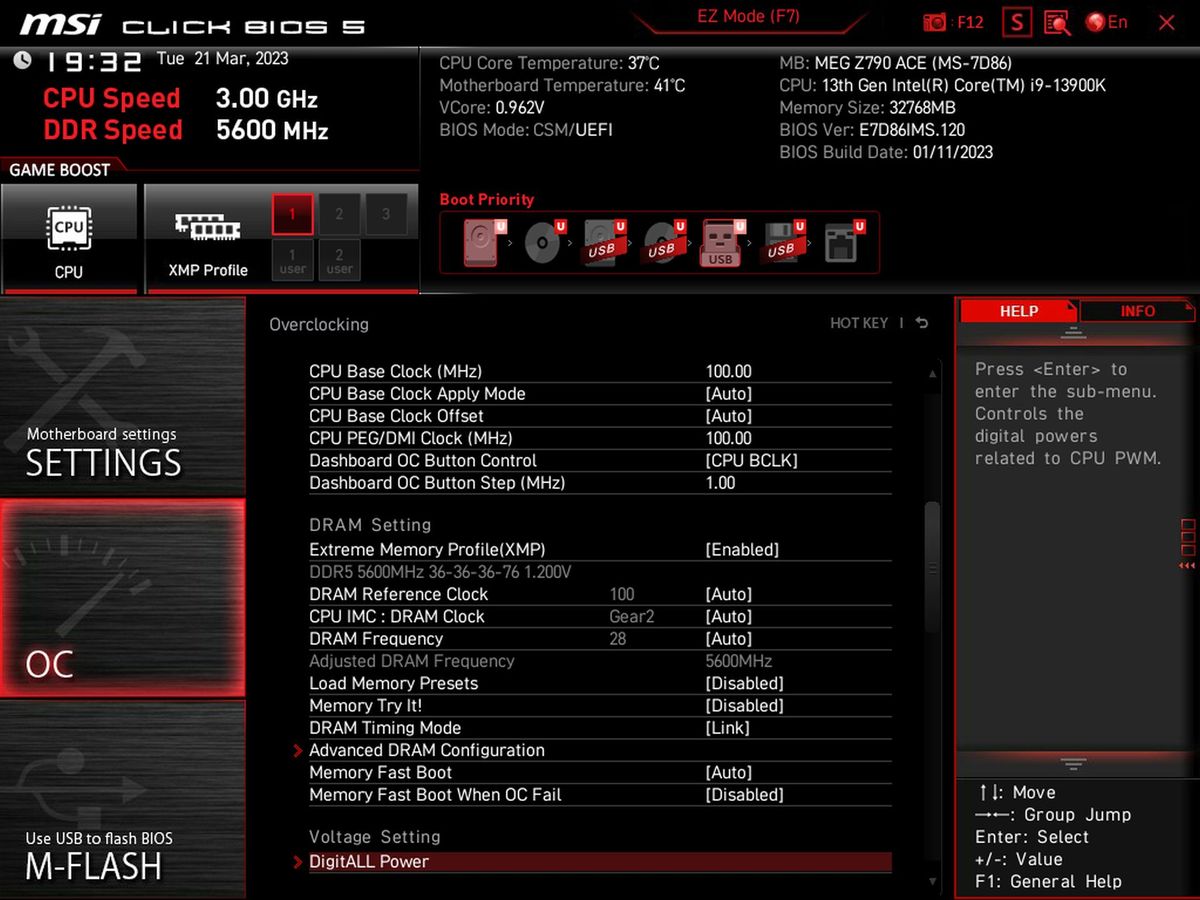 MSI MEG Z790 Ace