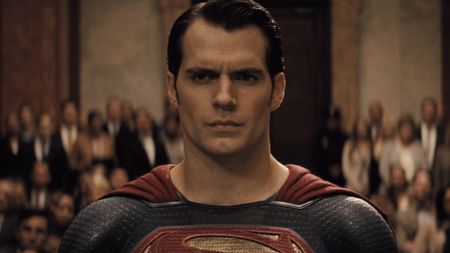 Superman appearing in court in Batman v Superman: Dawn of Justice