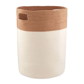 Jute & Cotton Rope Laundry Hamper