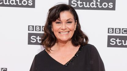 Dawn French on the red carpet 