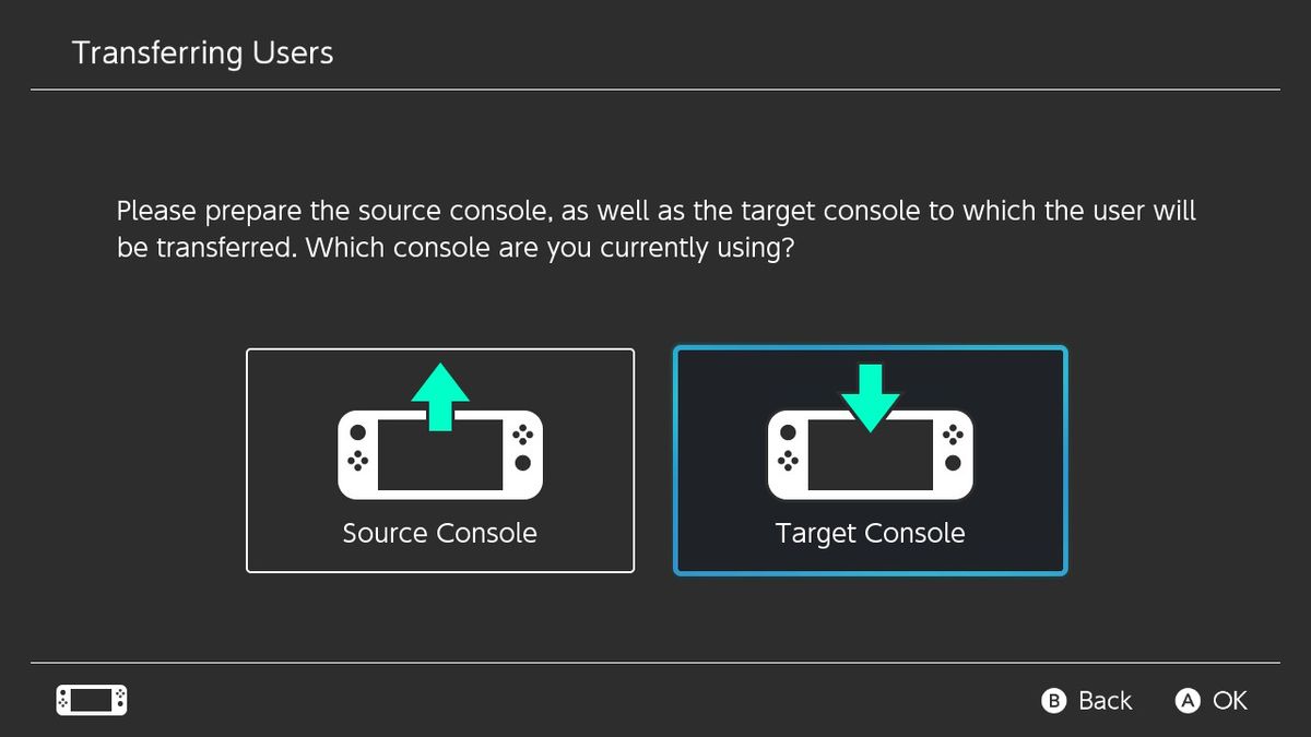 How to transfer user data from one Nintendo Switch device to another ...
