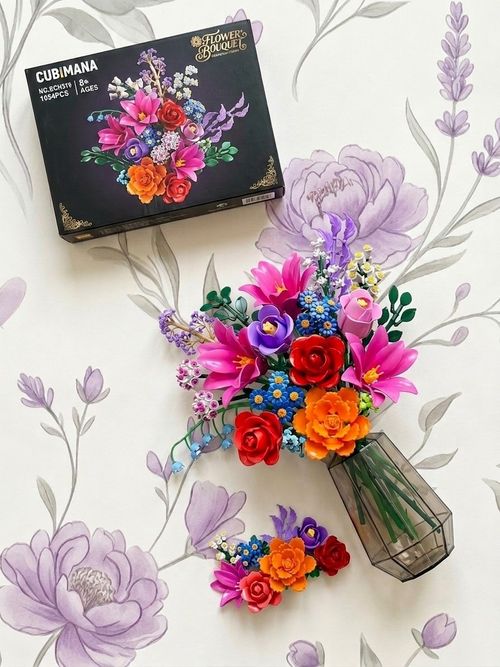 Flower Bouquet Building Set 1054pcs