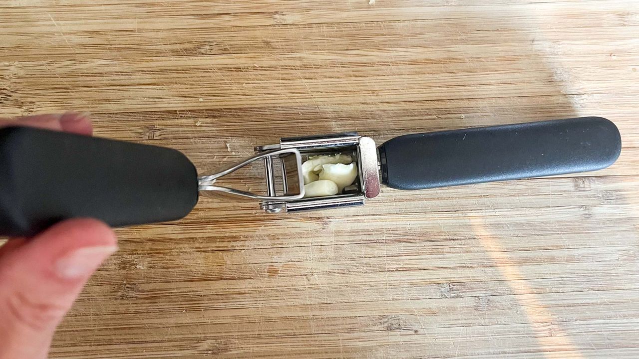 OXO Good Grips Soft Handled Garlic Press
