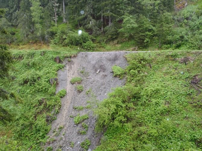 The AlpenTour Trophy was cancelled due to bad conditions, like this.