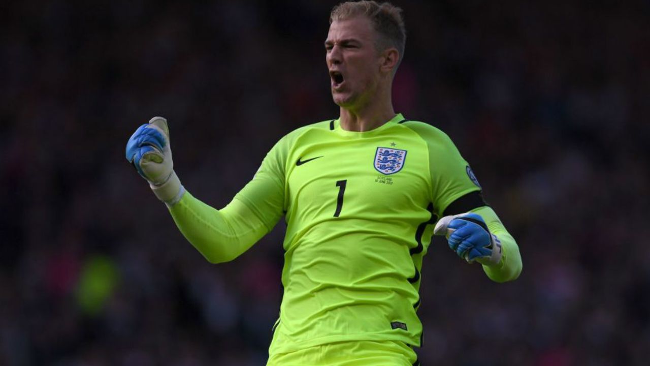 Joe Hart England goalkeeper