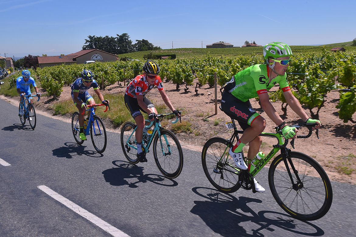 Dylan Van Baarle in the breakaway