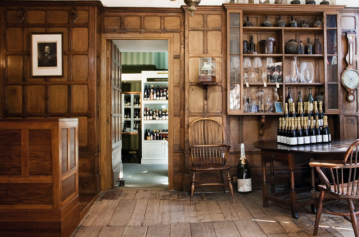 Berry Bros &amp;amp; Rudd on St James's Street