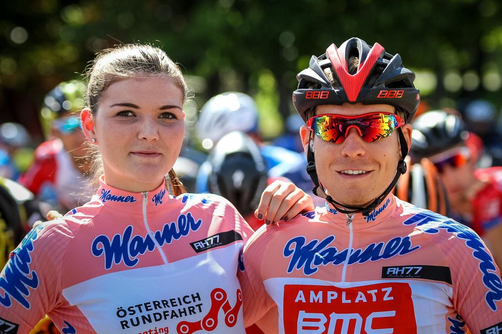Hermann Pernsteiner on the start line