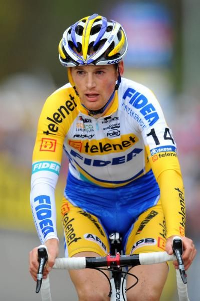 Kevin Pauwels on his way to second place for the day.