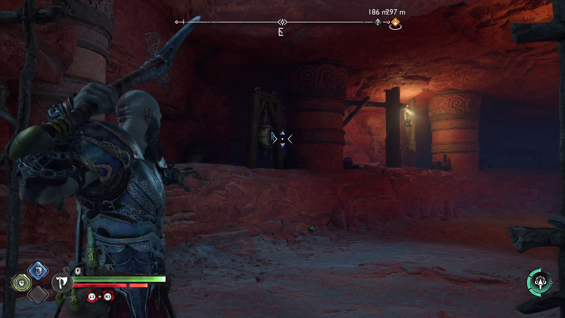 God of War Ragnarok runic Nornir chests in Alfheim