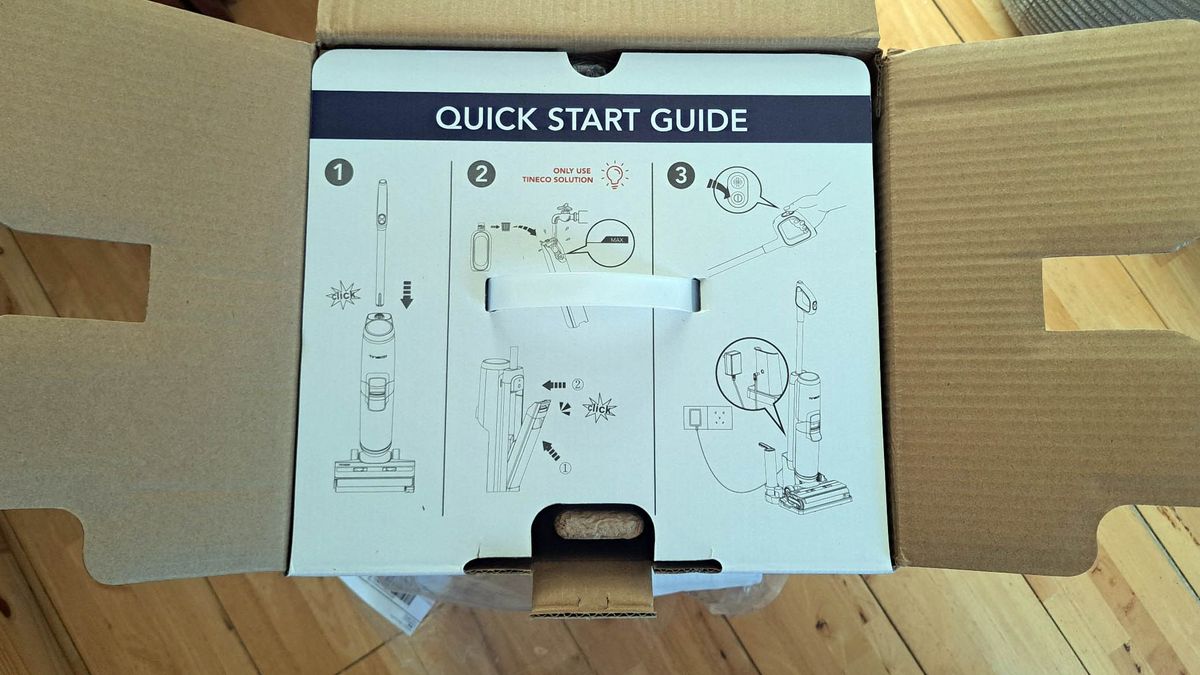Tineco Floor One S5 Extreme Smart Cordless Wet-Dry Vacuum Cleaner Quick Guide
