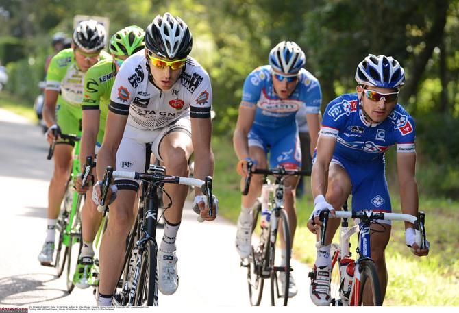 A breakaway rolls along