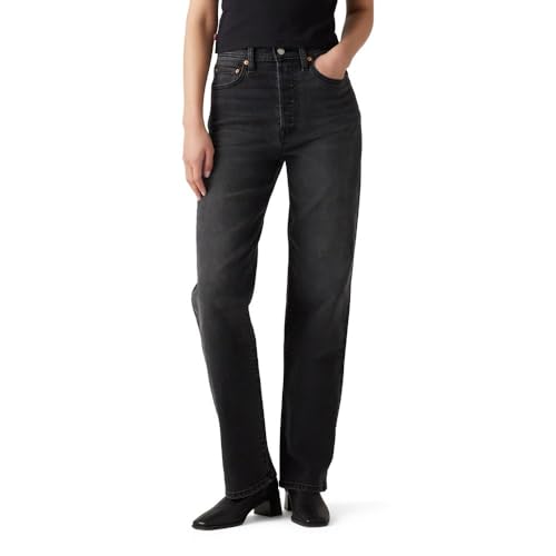 Levi's Women's Ribcage Straight Full Length Jeans, (new) Say No Go, 31