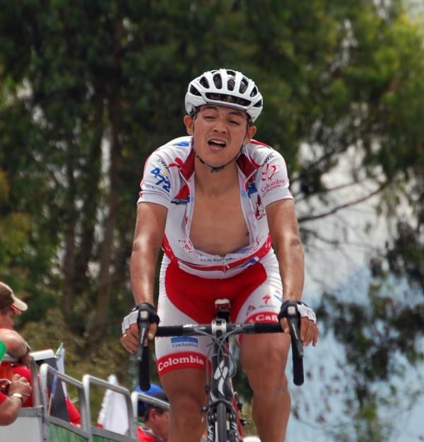 Alex Cano (Col es Pasion Caf&eacute; De Colombia 472) finished fifth on the stage