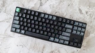 The Keychron K8 Ultra 8K on a table.