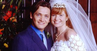 Bianca and ‘Rickaaaaaaay’ got married in 1997 and their wedding was watched by 22 millions of us. Yep you got that right, 22 million people wondered why Bianca wore a doily...