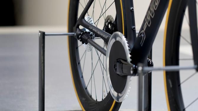 A close look at the Driven drivetrain