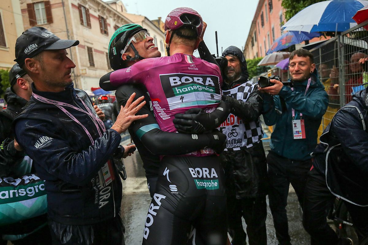 The Bora-hansgrohe riders enjoy another win at the Giro d'Italia