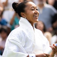 Naomi Osaka played at Wimbledon 2026 in a custom tennis whites outfit