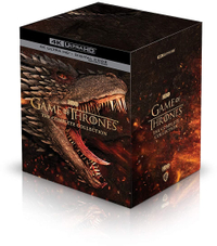 Game of Thrones: The Complete Collection 4K: was $254.99, now $148.28, saving 42% at Amazon
For fans of Game of Thrones, this is a must-buy. The box sets contains every single episode in 4K, alongside a wealth of extra content. Don't need 4K cuts of it all? DVD copies are also discounted:
DVD: was $169.99, now $79.99, saving 53%