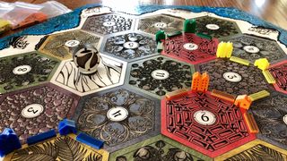 The best Glowforge machines; a photo of a wooden boardgame